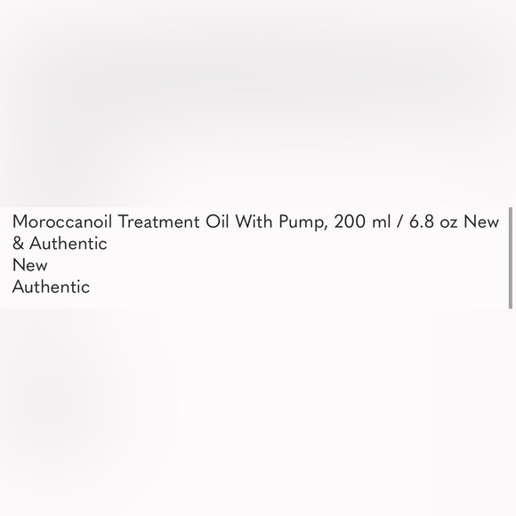 New Moroccan oil 6.8 oz with pump bottle - Picture 8 of 8